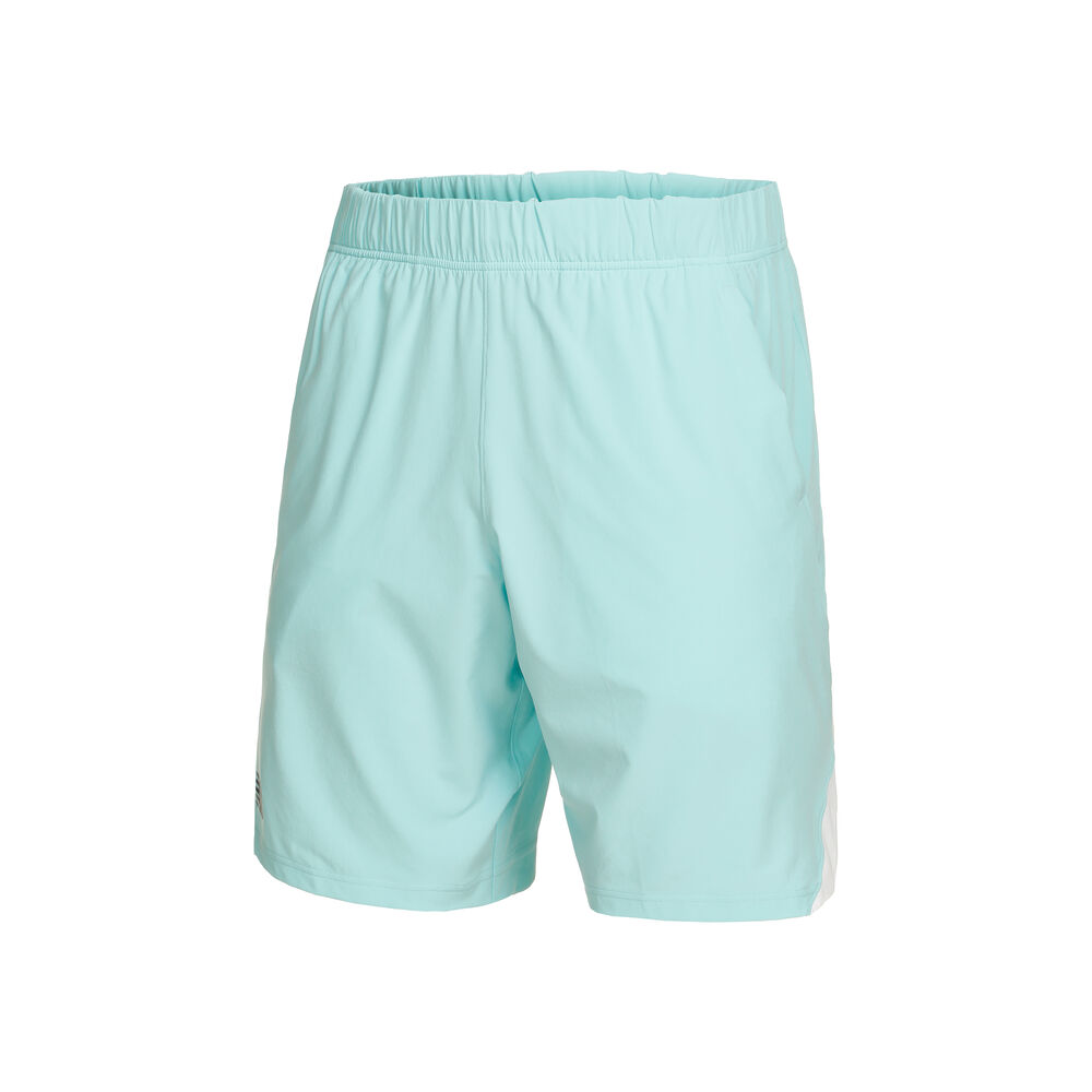 new balance tournament 9in shorts hombres - mint