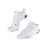 RU5 Invisible Calcetines Para Correr Hombres-Blanco,Gris