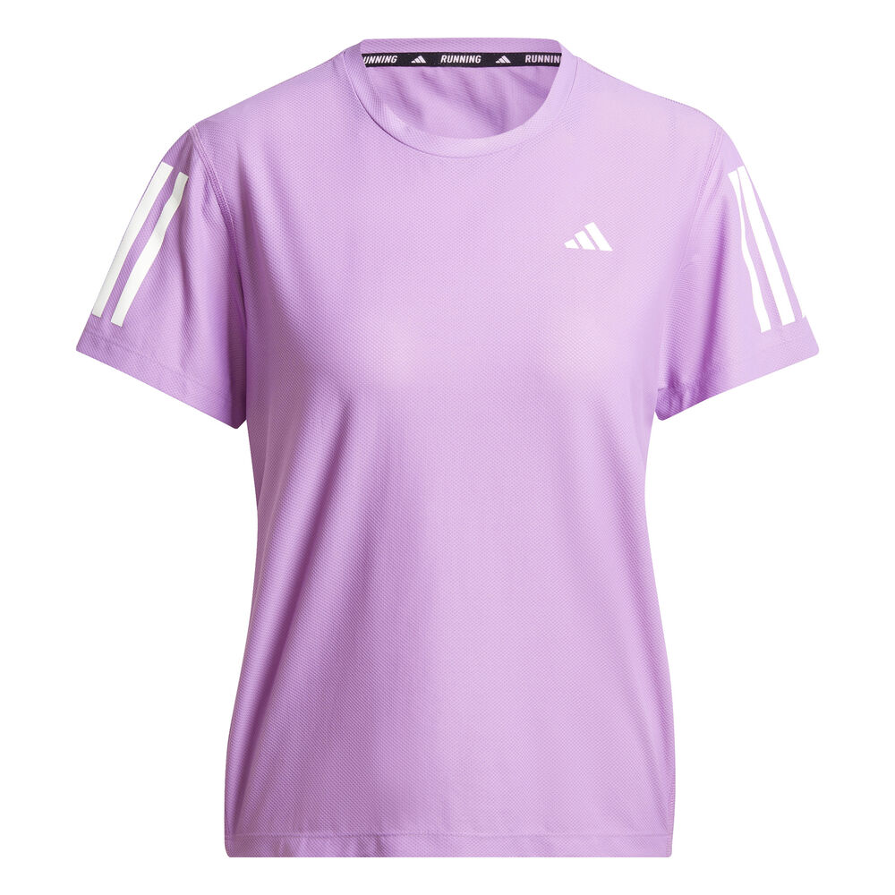 adidas Own the Run Camiseta de running Mujeres - morado,