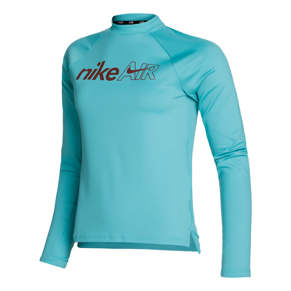 Nike Dri-Fit Air Camiseta De Manga Larga Mujeres-Berry,Azul
