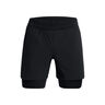 Vanish Elite 2in1 Shorts Hombres-Negro