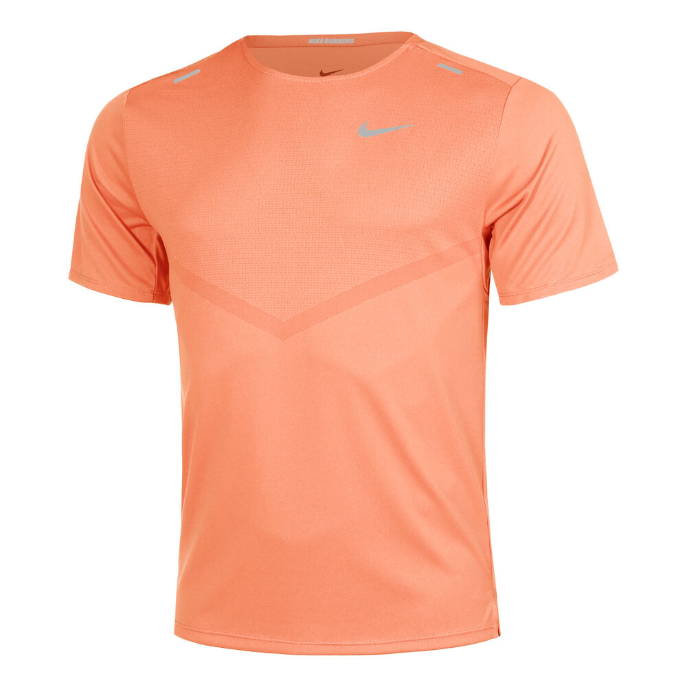 Nike Dri-Fit Rise 365 Camiseta De Running Hombres-Naranja
