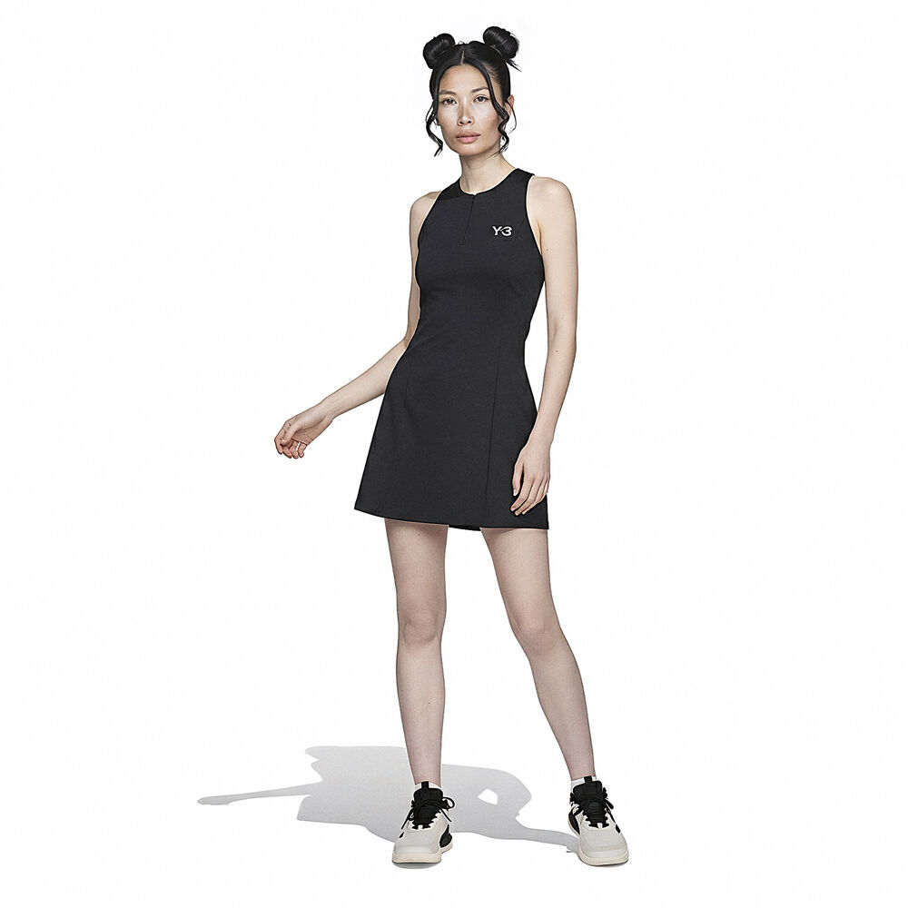 adidas Y-3 Wow Vestido Mujeres-Negro