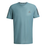 Ropa adidas adidas Own The Run Camiseta De Running Hombres-Verde Oscuro