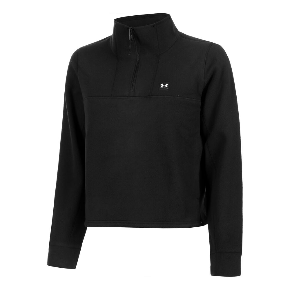 Under Armour Expanse Fleece Half-Zip Sudadera Mujeres - Negro