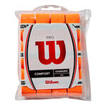 Sobregrips Wilson Wilson Burn Pro Overgrip Pack De 12-Naranja