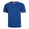 Court Performance Crew Camiseta de manga corta Hombres - azul, 