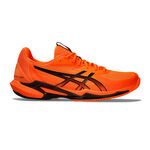 Zapatillas de tenis ASICS ASICS Solution Speed FF 3 Zapatilla todas las superficies Hombres - naranja ne&oacute;n, negro