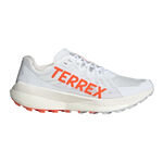 Zapatillas para correr adidas adidas Terrex Agravic Speed Zapatilla Trail Hombres-Blanco,Naranja