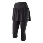 Ropa Wilson Wilson Seamless Falda Con Malla Mujeres-Negro