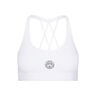 Letty Tech Strappy Sujetador deportivo Mujeres - blanco, negro