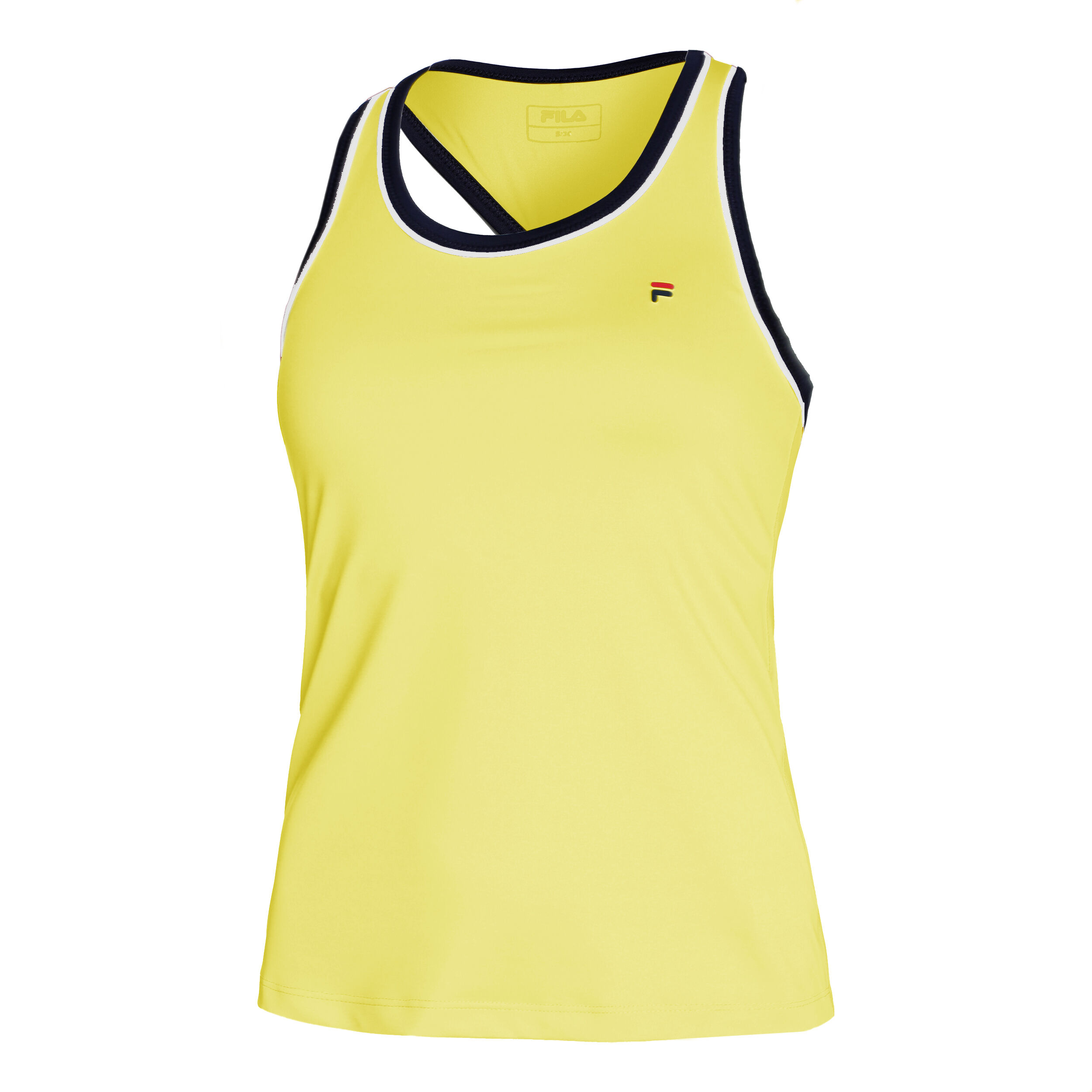 Tenis fila top amarillos mujer xs