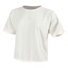 Nagino Run Camiseta de running Mujeres-crema