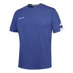 Ropa Babolat Babolat Play Crew Neck Camiseta de manga corta Chicos - azul, 