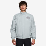 Ropa Nike Nike Court Heritage Chaqueta de entrenamiento Hombres-azul-gris