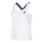 Ropa de tenis Quiet Please Quiet Please Create Serve & Volley 2.0 Camiseta De Tirantes Mujeres-Blanco,Multicolor