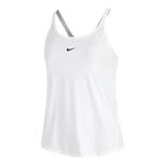 Ropa Nike Nike One Dri-FIT Strappy Camiseta De Tirantes Mujeres-Blanco