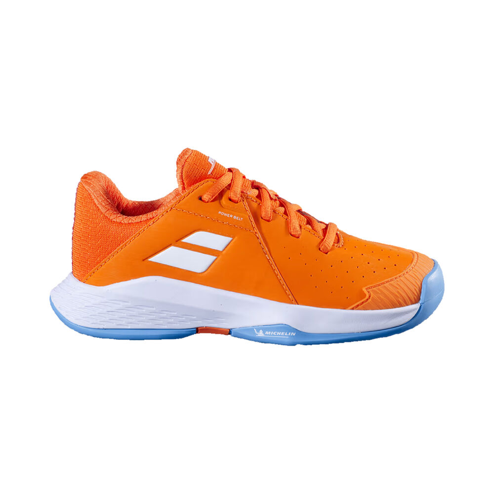 Babolat Propulse 3 Zapatilla Todas Las Superficies Niños-Naranja,Blanco