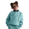 Club Fleece Oversized Crew Sudadera Chicas-Salvia