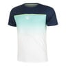 Wild Receiver Faded Camiseta De Manga Corta Hombres-Azul Oscuro,Multicolor
