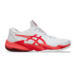 Zapatillas de tenis ASICS ASICS Court FF 3 Novak Zapatilla Tierra Batida Hombres-Blanco,Coral