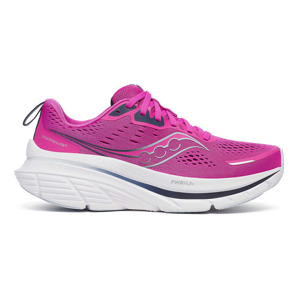 Saucony Guide 18 Zapatilla De Estabilidad Mujeres-Rosa,Azul Oscuro