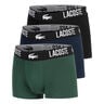 Cotton Stretch Trunk Calzoncillos Tipo B&oacute;xer Pack De 3 Hombres-Verde Oscuro