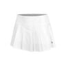 Pleated Falda Mujeres-Blanco
