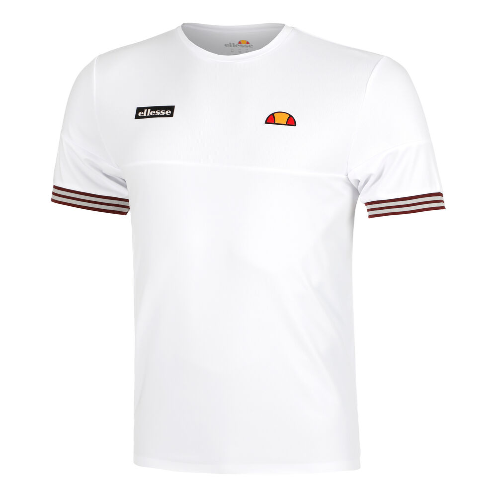 Ellesse Vinco Camiseta De Manga Corta Hombres - Blanco