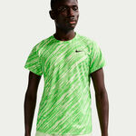 Ropa de tenis Nike Nike Court Dri-Fit Victory Camiseta de manga corta Hombres-verde