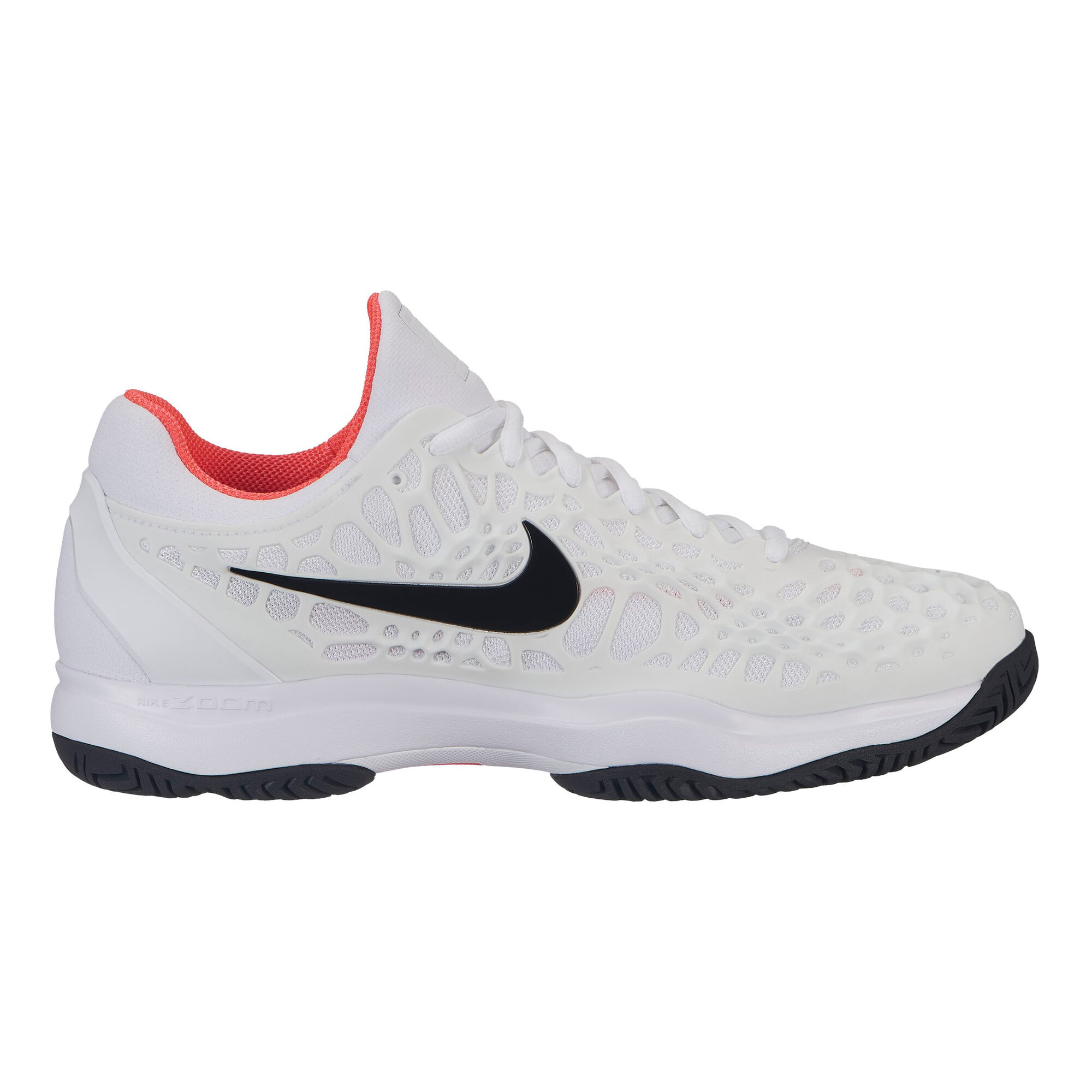 Nike Air Zoom Cage 3 HC Zapatilla Todas Las Hombres - Blanco, Negro Tennis-Point