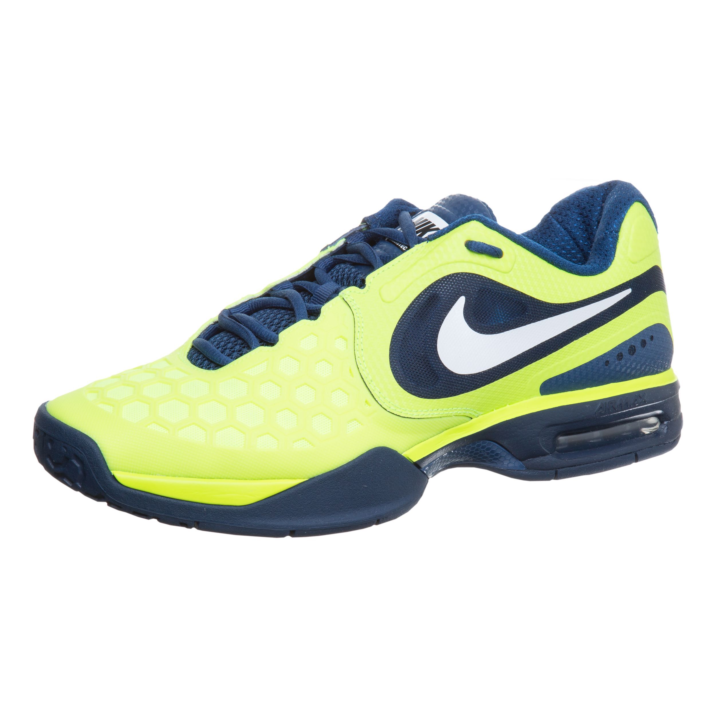 Nike Air Max Courtballistec 4.3 Zapatilla Todas Las Superficies Hombres -  Amarillo Neón, Azul Oscuro compra online | Tennis-Point