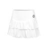 Crew Pleated Falda Mujeres-Blanco