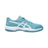 Gel-Game GS Zapatilla tierra batida Niños - turquesa, blanco