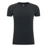Performance Light Crew Neck Camiseta De Running Hombres-Negro