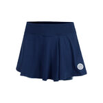 Ropa BIDI BADU BIDI BADU New York 2024 Printed Wavy Falda Mujeres-Azul Oscuro