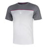 Receiver Faded Camiseta de manga corta Hombres - gris, blanco
