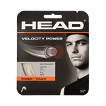 Cordajes de tenis HEAD HEAD Velocity MLT Power Sets Individuales 12m - colores naturales
