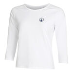 Ropa Quiet Please Quiet Please Mixed Camiseta De Manga Larga Mujeres-Blanco