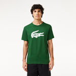 Ropa Lacoste Lacoste Camiseta De Manga Corta Hombres-Verde,Blanco
