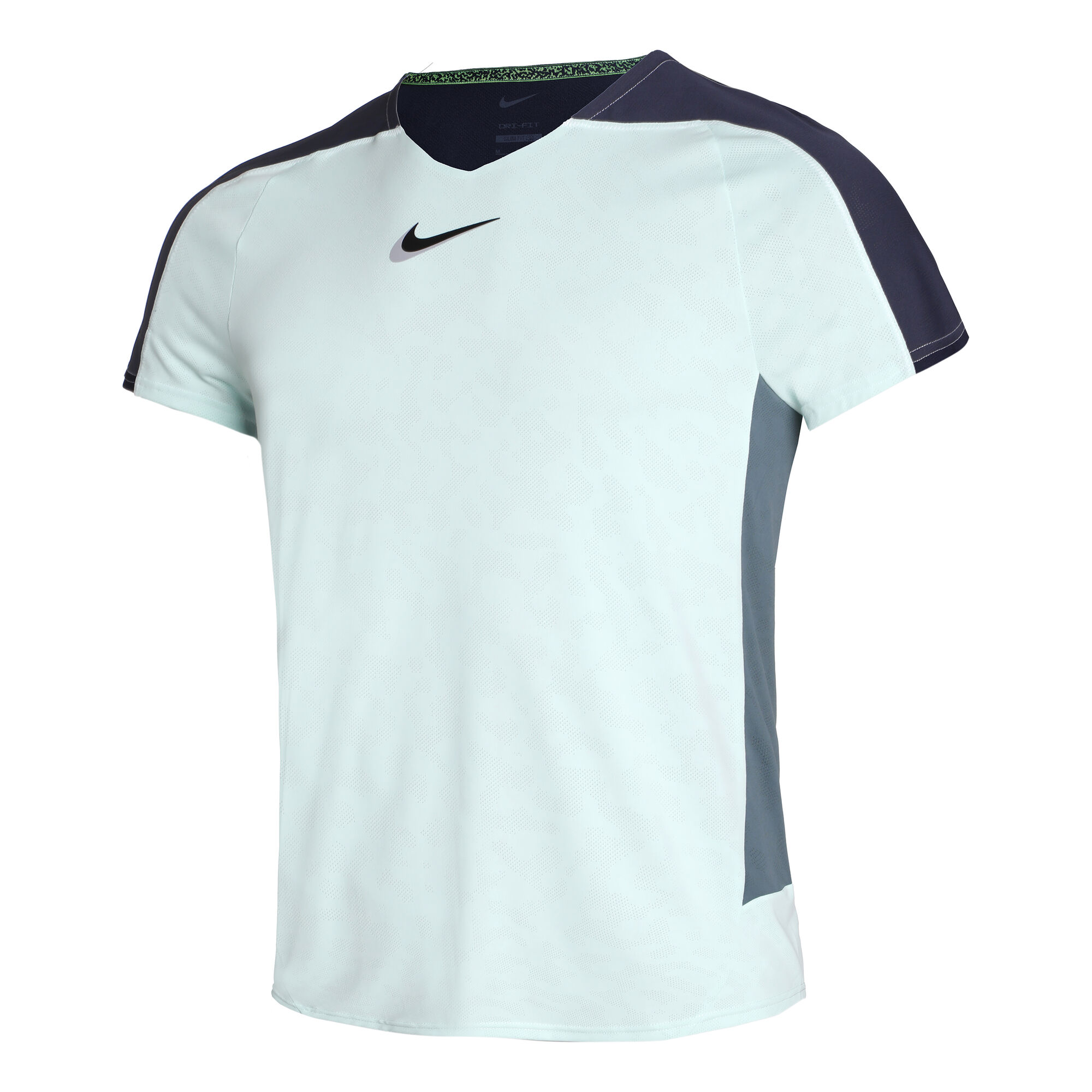 Nike Court NT PS Camiseta Manga Corta Hombres - Mint, Azul compra online | Tennis-Point