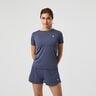 Ace Slim Camiseta De Manga Corta Mujeres-Gris Oscuro