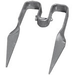 Accesorios de pista Tegra Tegra Anclaje-Plateado