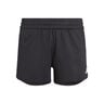Training Icons 3 Stripes Knitted Shorts Chicas - negro, blanco
