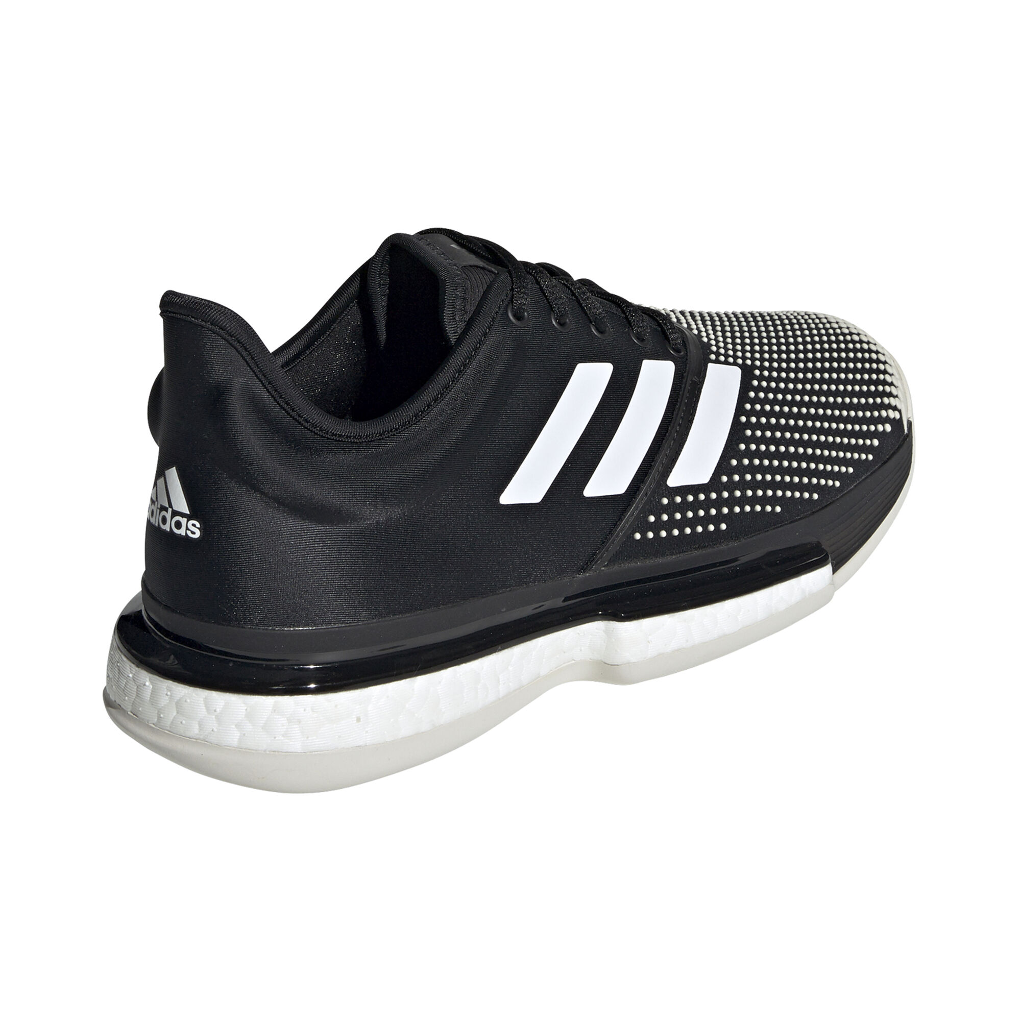 adidas SoleCourt Boost Clay Zapatilla Tierra Batida Hombres - Negro, Blanco compra | Tennis-Point