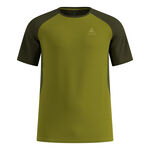 Ropa Odlo Odlo X-Alp Trail Camiseta de running Hombres-verde, verde oscuro
