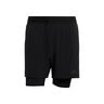 D4T 2In5 Shorts Hombres-negro
