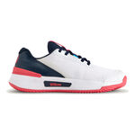 Zapatillas de tenis Wilson Wilson Intrigue Pro Zapatilla Tierra Batida Mujeres-Blanco,Azul Oscuro