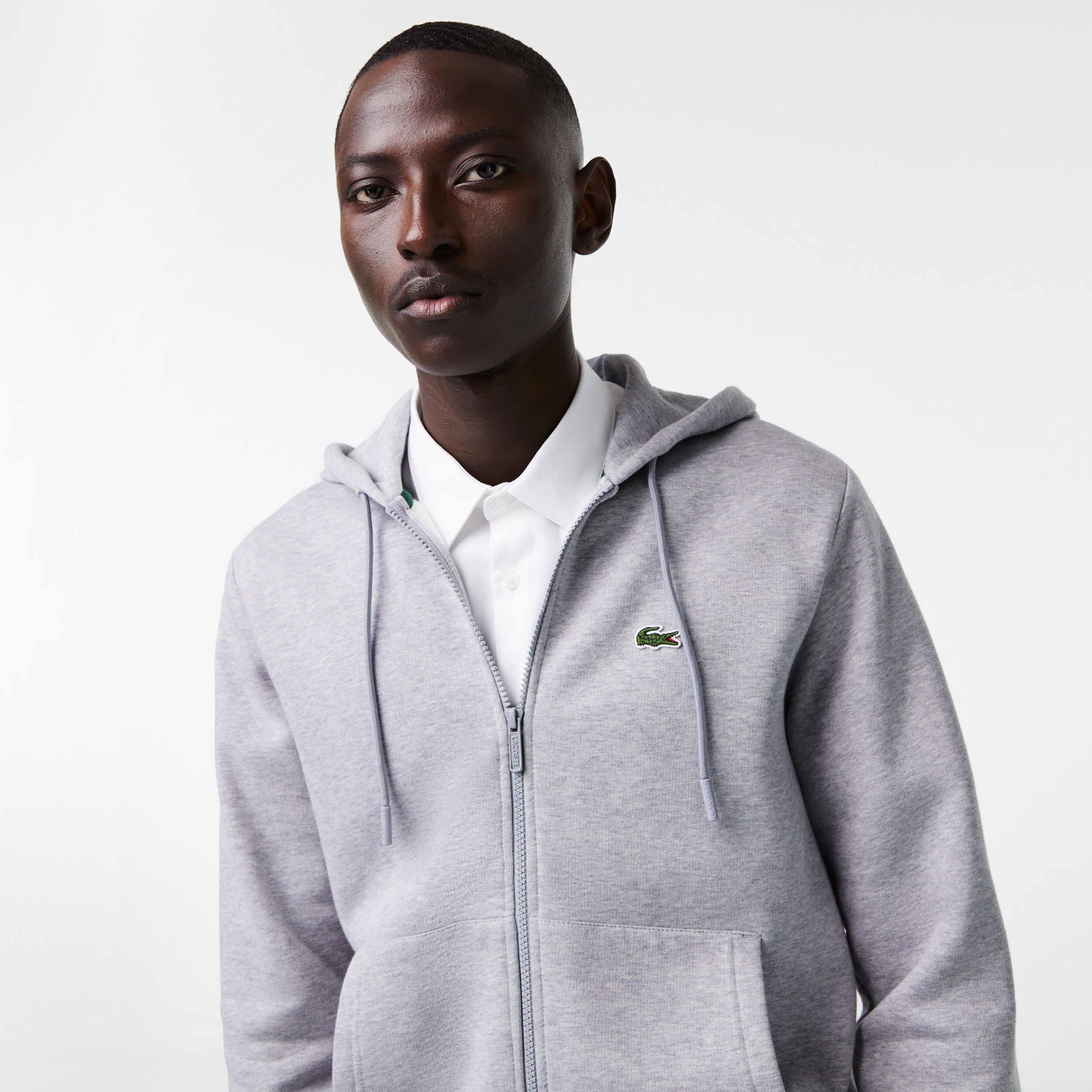 Buy Lacoste Core Solid Chandal Hombres Gris Claro online Tennis Point ES