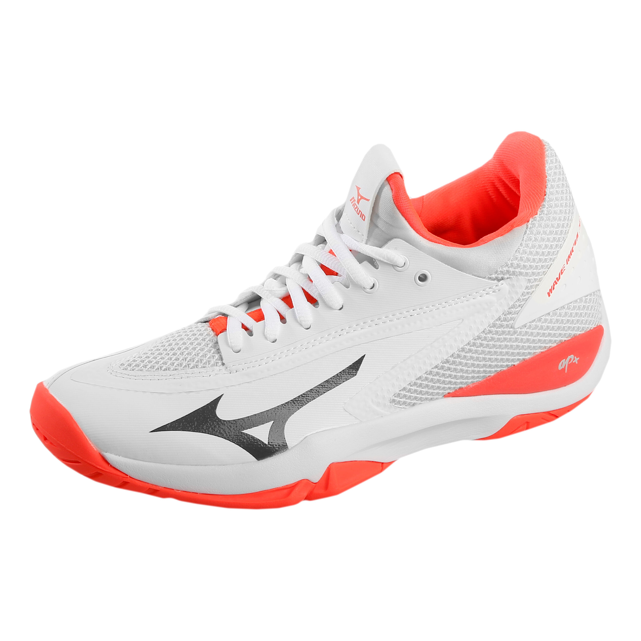 Buy Mizuno Wave Impulse Zapatilla Todas Las Superficies Mujeres Blanco Naranja online Tennis Point ES